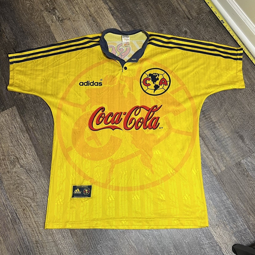 Adidas Club America Aguilas 98/99 Home Futbol Soccer Jersey Size M Vintage Rare